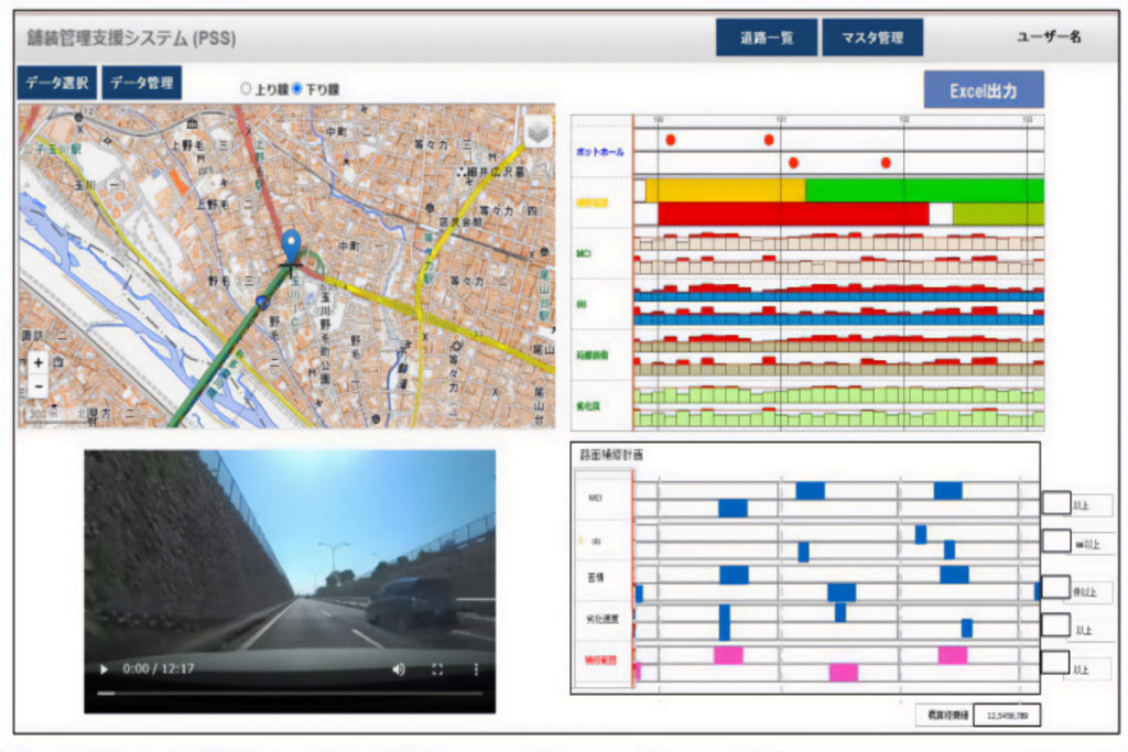 舗装管理支援システム
